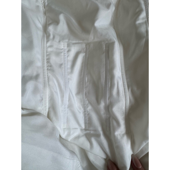 Pronovias Dafnis custom elaborately beaded strapless Wedding Dress/veil Sz 10/6 - Picture 13 of 16